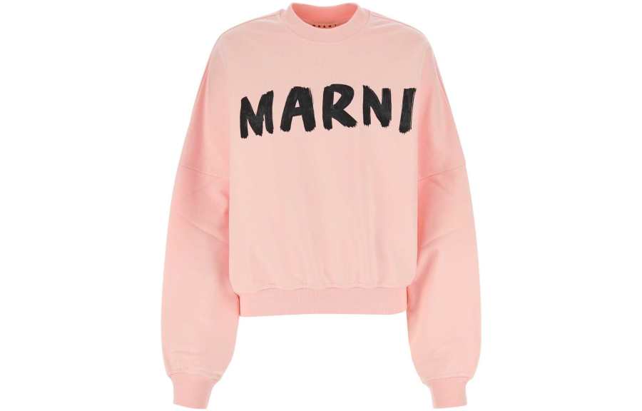 MARNI MARNI Logo Sweater 'Pink Gummy'