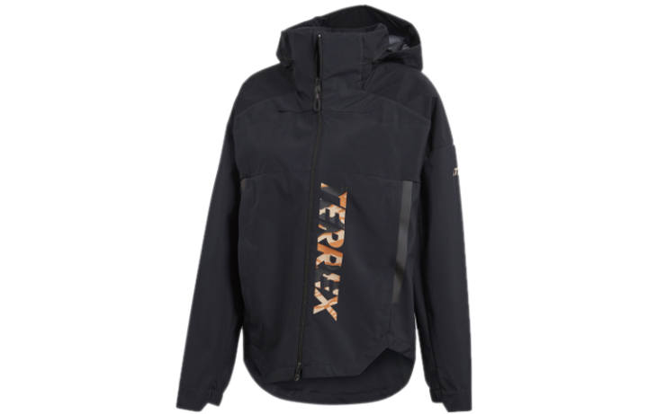 Adidas Adidas Jackets Women's Black Hooded Moderate Workwear