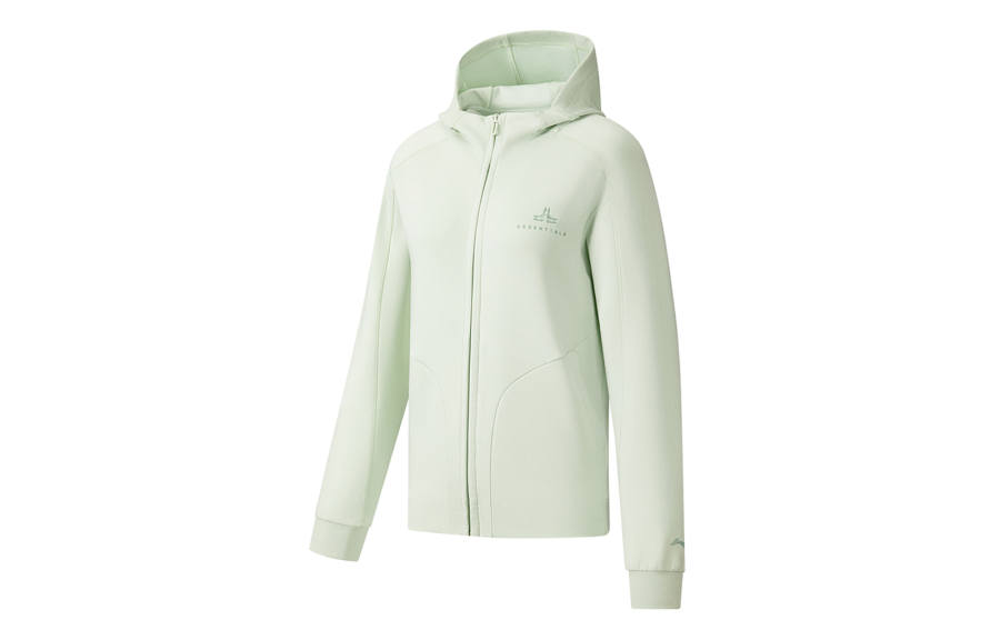 Li-Ning Li Ning Sweatshirt Women's Pale Greenish White Jade