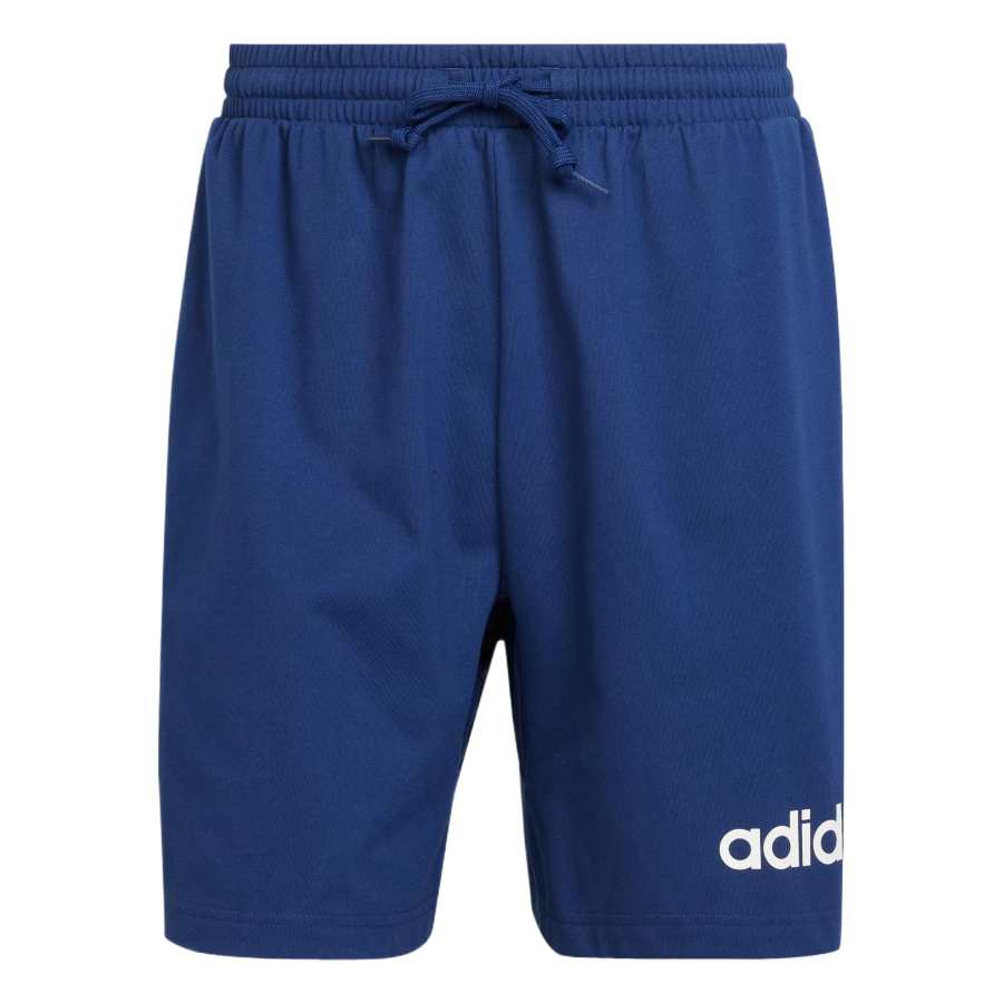 Adidas Adidas ESSENTIALS LINEAR SHORTS Casual Shorts Men's Dark Blue/White