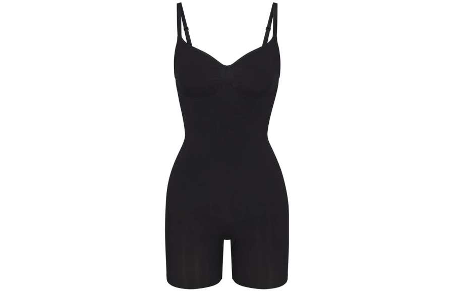 Skims SEAMLESS SCULPT MID THIGH BODYSUIT Jumpsuit Women's Clothing