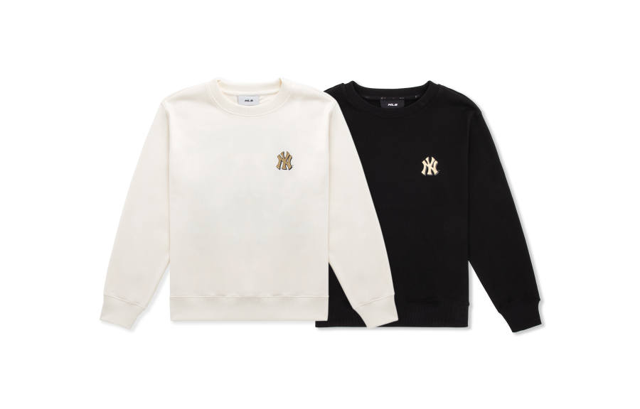 MLB MLB New York Yankees SS25 Sweatshirt Set 2 Pack Unisex Black White