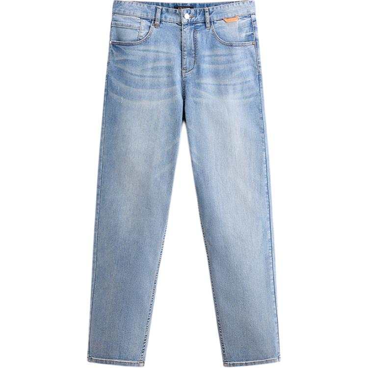 PEACEBIRD MEN Jeans Men's Denim Medium Blue 1