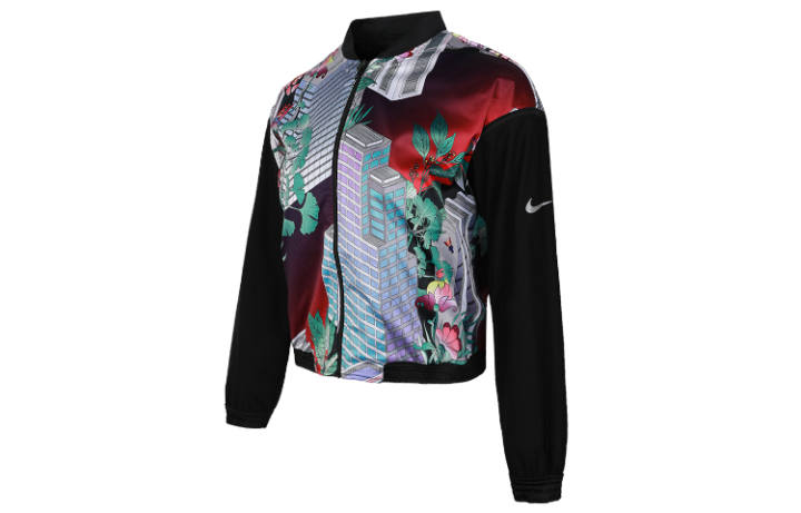 Nike Nike Jackets Women's Black Baseball Collar Moderate Other