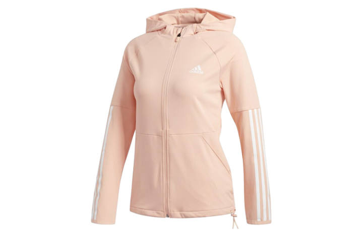 Adidas Adidas Jackets Women's Pink Hooded Moderate Other