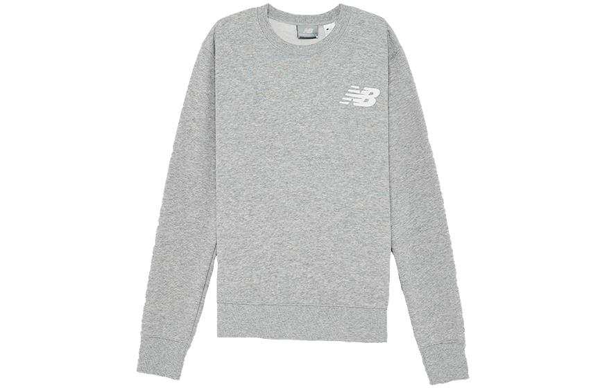 New Balance New Balance Sweatshirts Women's Gray Crew Neck Moderate Regular