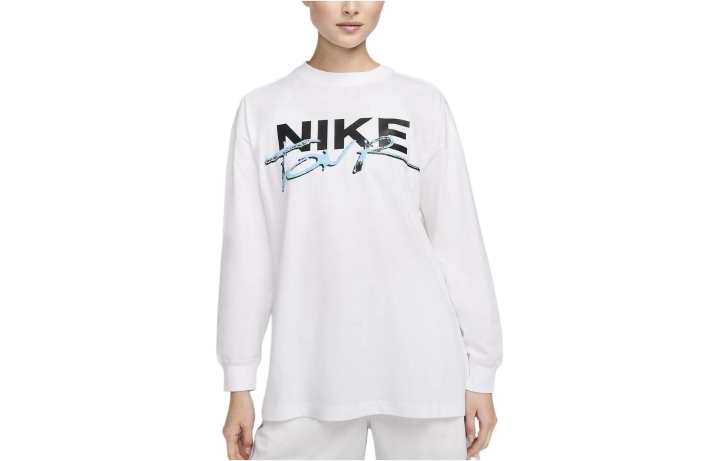 Nike Nike Raglan Sleeve T Shirt Women's White