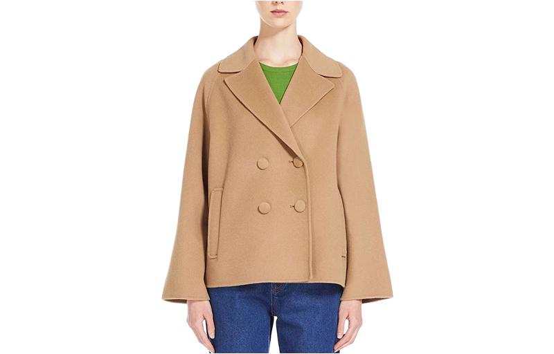 WEEKEND MaxMara WEEKEND MaxMara Double-Breasted Long-Sleeved Jacket