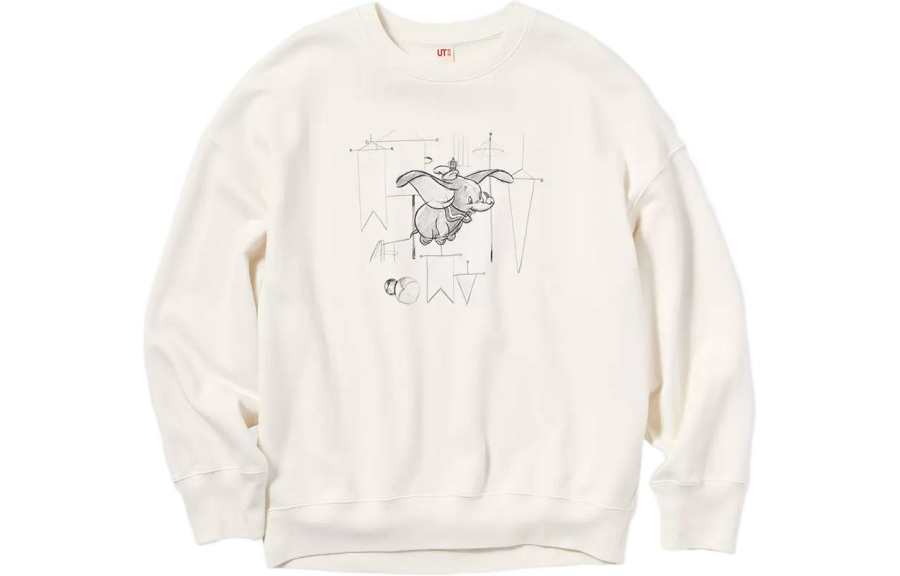 UNIQLO x Disney Sweatshirt Women's Ivory