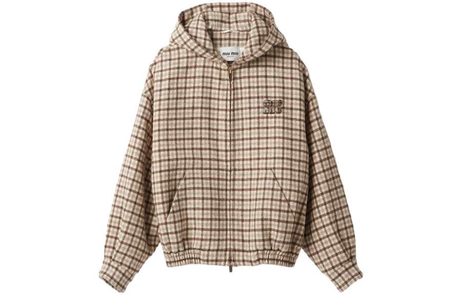 MIU MIU FW23 Jackets & Coats Women's Cocoa Brown
