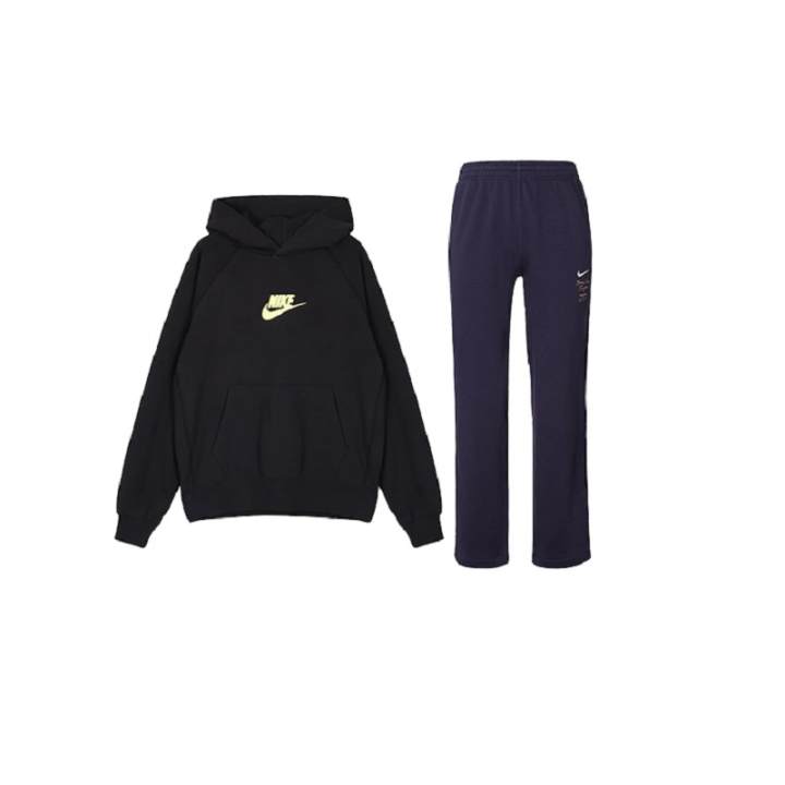Nike Nike Sportswear Sweatshirt Sets Men's Hooded Thickened