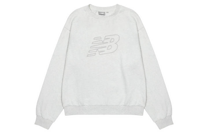 New Balance New Balance Sweatshirt Fall Winter Women's Gray