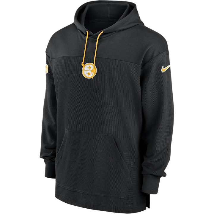 Nike Nike Pittsburgh Steelers Sideline Jersey Men's Nike Dri-FIT Nfl Pullover Hoodie