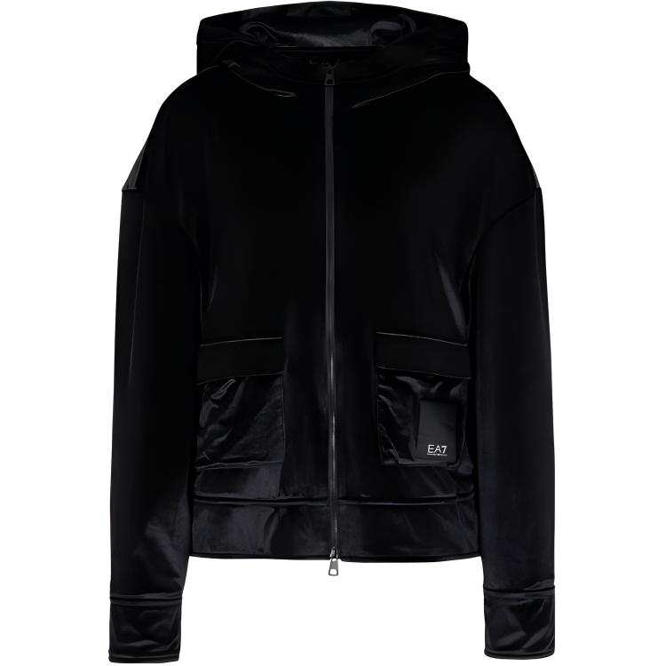 EMPORIO ARMANI EA7 FW24 Sweatshirt Women's Black