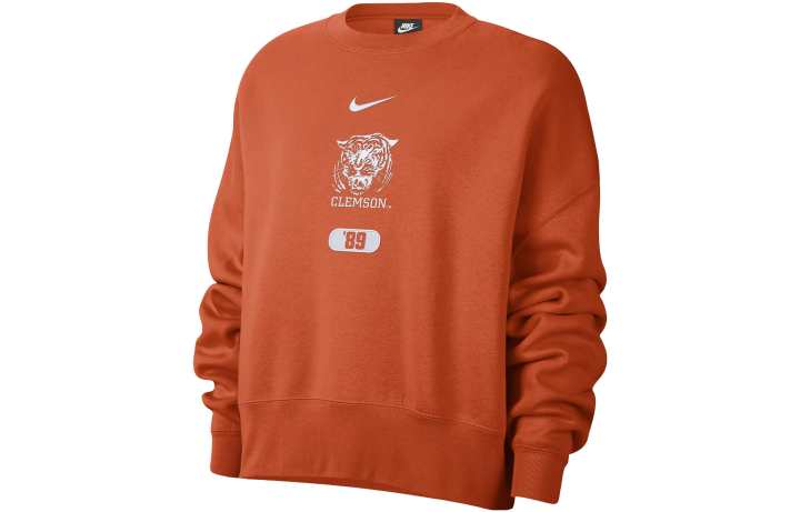 Nike Nike Sweatshirts Women's Orange Crew Neck Moderate Other