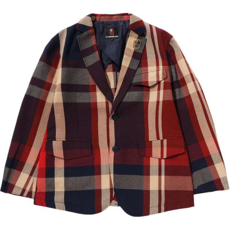A BATHING APE Bape Check Jacket
