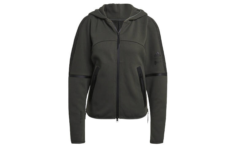 Adidas Adidas Jackets Women's Deep Earthy Brown Hooded Moderate Other