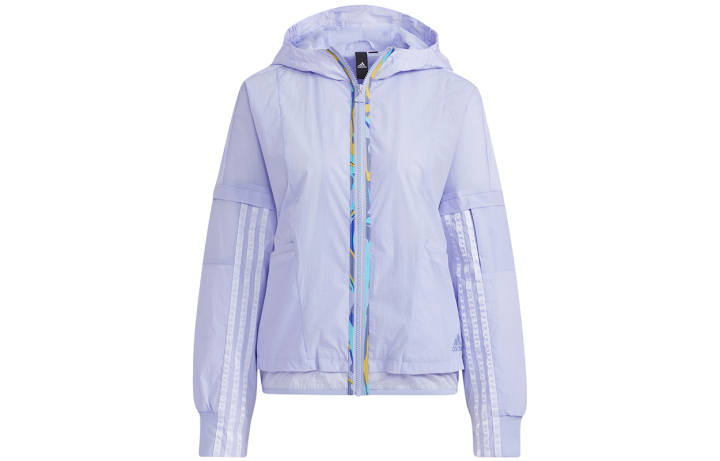 Adidas Adidas Jackets Women's Light Purple Hooded Moderate Other