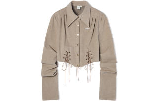 EPTISON WOMAN Shirts Women's Lapel Moderate Shirt