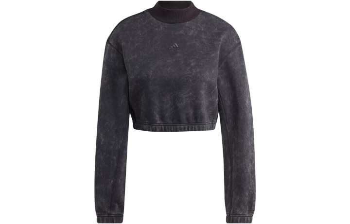 Adidas Adidas Sweatshirts Women's Black Crew Neck Moderate Other