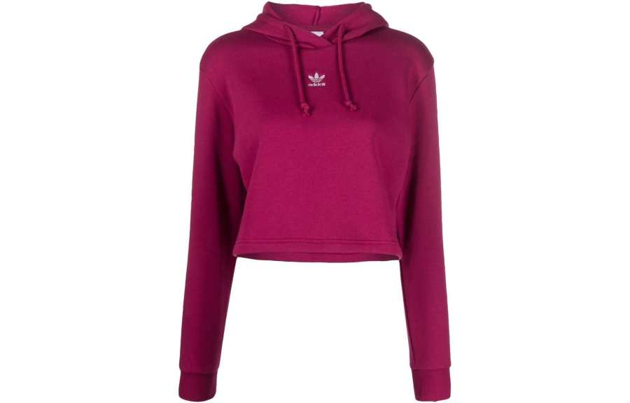 Adidas Adidas logo-embroidered hoodie