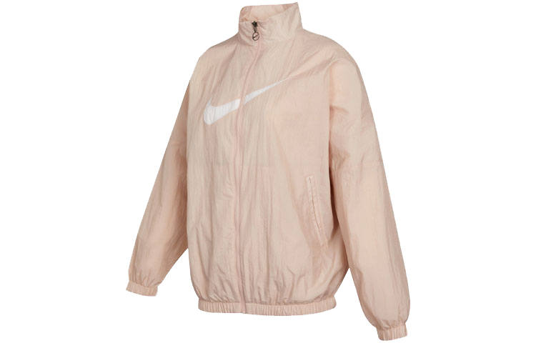 Nike Nike Sportswear Essentials Jackets Women's Pink Stand Collar Moderate Other