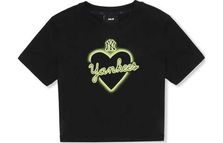 MLB SS23 Heart T Shirt Women's Black