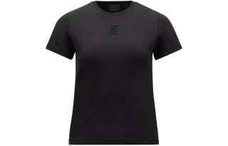 Moncler Logo embroidered Cotton T shirt