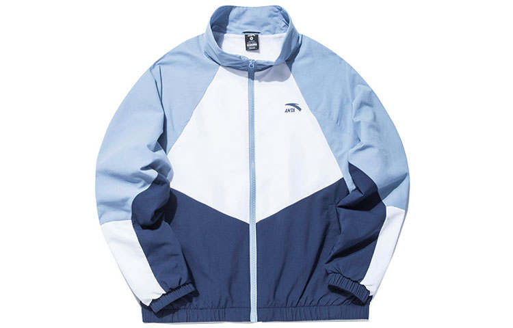 ANTA Life Collection Jackets Women's Blue Stand Collar Moderate Other