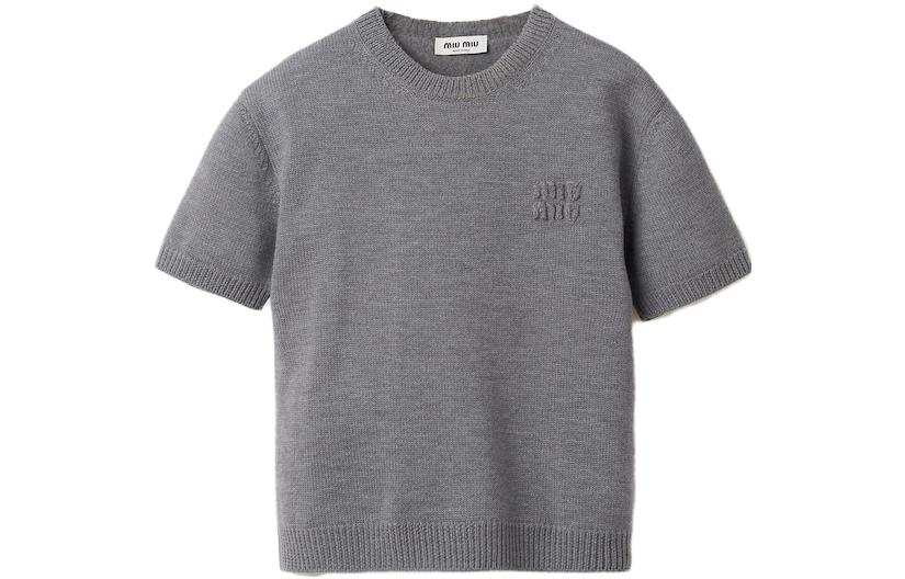 MIU MIU Knitwear Women's Crew Neck Moderate Other