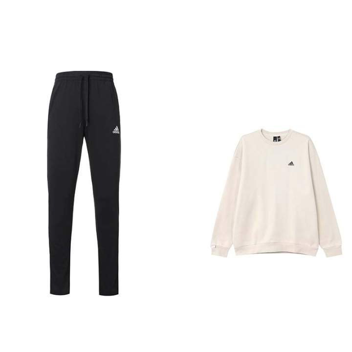 Adidas Adidas Sweatshirt Sets Men's Crew Neck Moderate