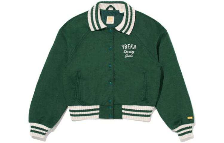 Levis Levis Jackets Women's Green Lapel Moderate Other
