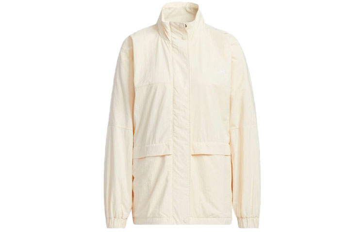 Adidas Adidas Jackets Women's White Stand Collar Moderate Other