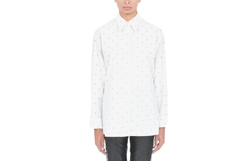 MM6 Maison Margiela Shirts Women's White Lapel Moderate Other