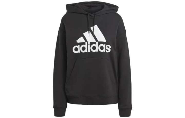 Adidas Adidas Sweatshirts Women's Black Hooded Moderate Regular