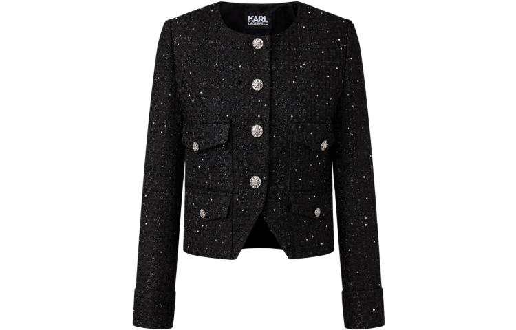 KARL LAGERFELD / Karl Lagerfeld Jeans Jackets & Coats Women's Black