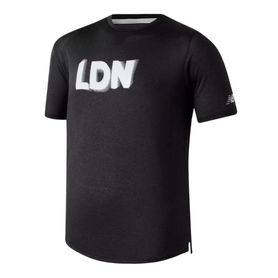 New Balance New Balance London Edition T Shirt Men's Black