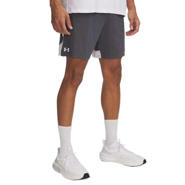 Under Armour Tech Vent Casual Shorts Men's Gray White