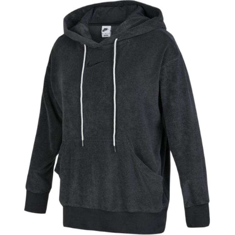 Nike Nike Sweatshirts Women's Black Hooded Moderate Other