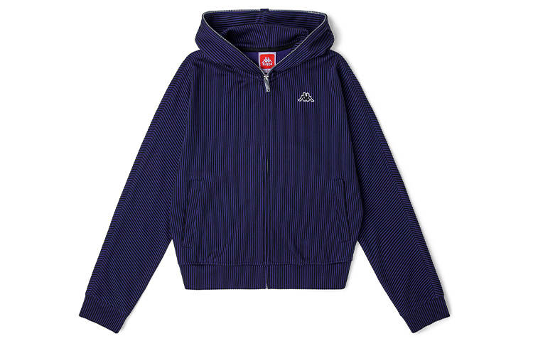 Kappa Jackets Women's Wilderness Blue Hooded Moderate Other