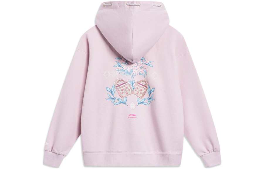 Li-Ning Li Ning Sports Trendy Collection Sweatshirt Women's Lotus Root Powders Purple