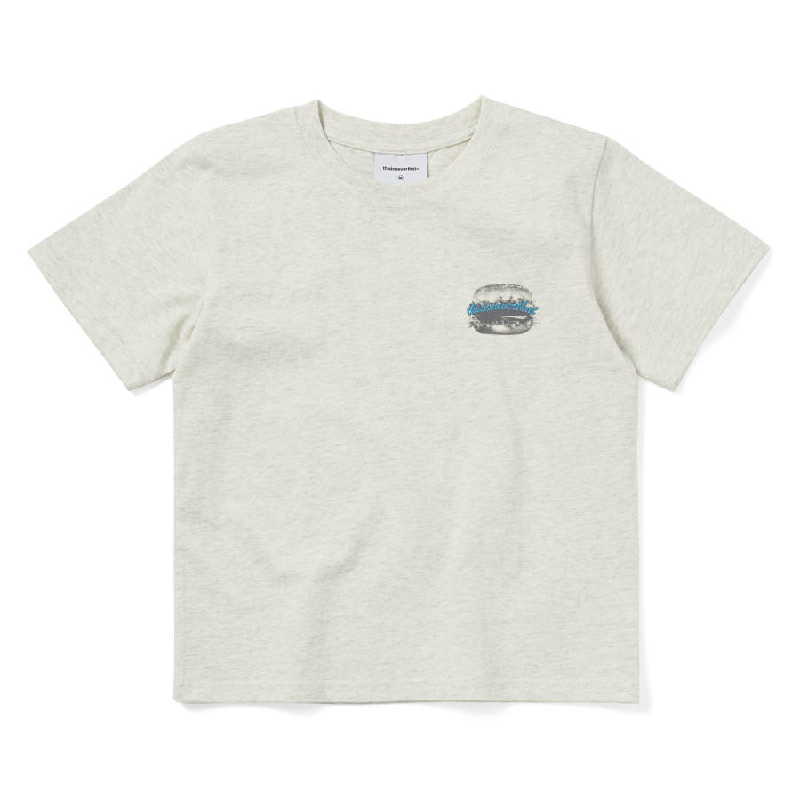 Thisisneverthat Thisisneverthat T Shirts Women's Oats White Crew Neck