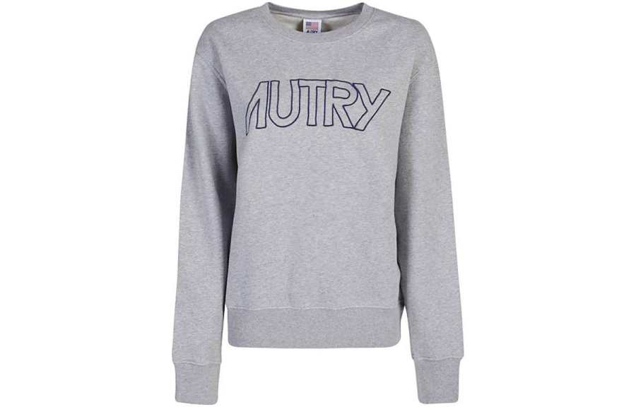AUTRY 【Best of: PromotionsPrevious Season】embroidered-logo cotton sweatshirt