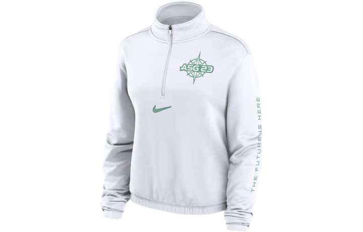 Nike Nike Sweatshirts Women's White Stand Collar Moderate Other
