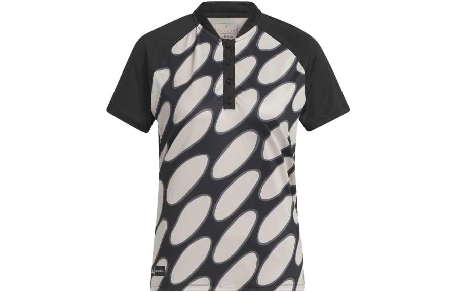 Adidas Adidas X Marimekko Adidas X Marimekko Polo Shirts Women's Black Moderate