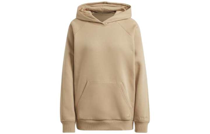 Adidas Adidas Sweatshirts Women's Khaki Hooded Moderate Regular