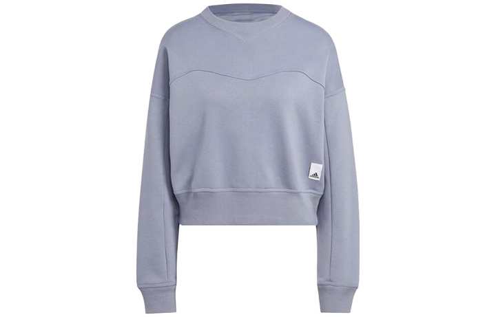 Adidas Adidas Sweatshirts Women's Light Purple Crew Neck Moderate Regular