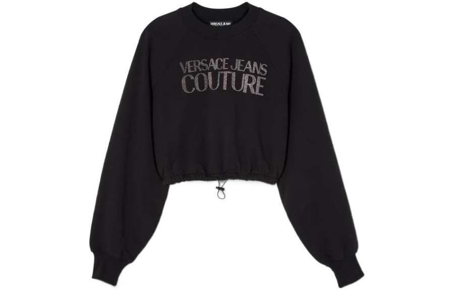 VERSACE JEANS COUTURE FW22 Sweatshirt Women's Black