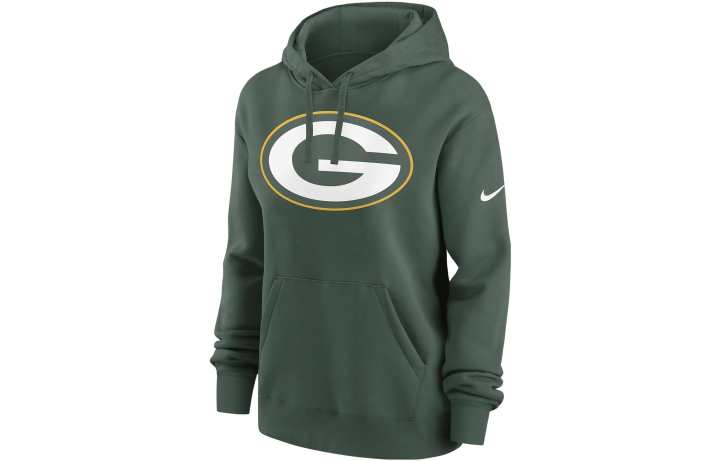 Nike Nike Green Bay Packers Sideline Club Big Kids' Nike Nfl Pullover Hoodie