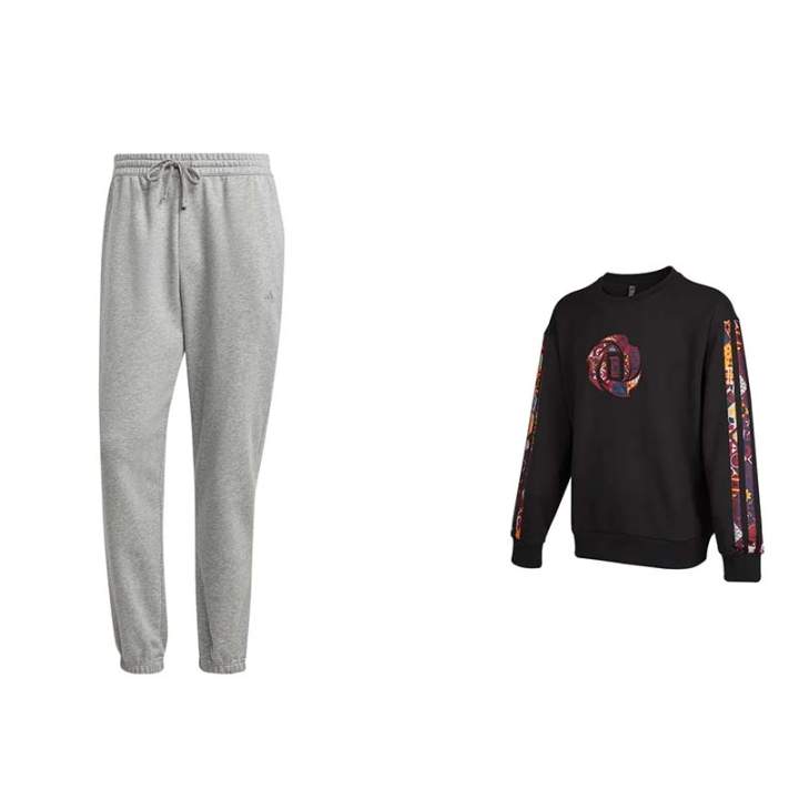 Adidas Adidas Sweatshirt Sets Men's Crew Neck Moderate